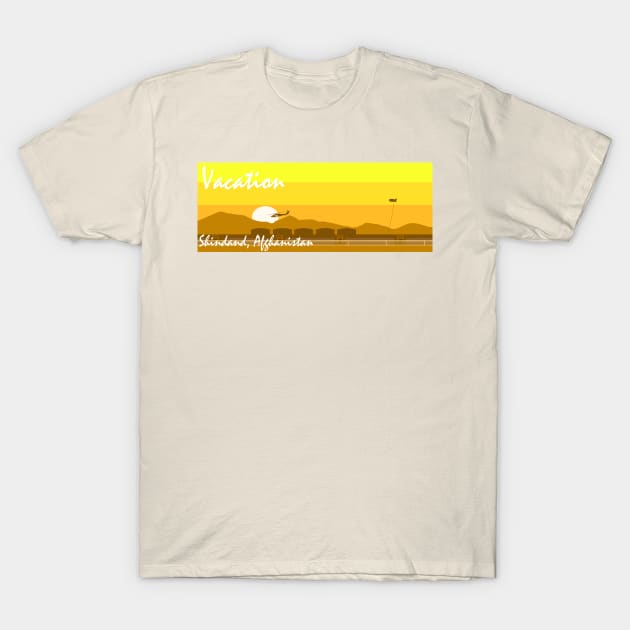 Vacation Shindand T-Shirt by Echo9Studio